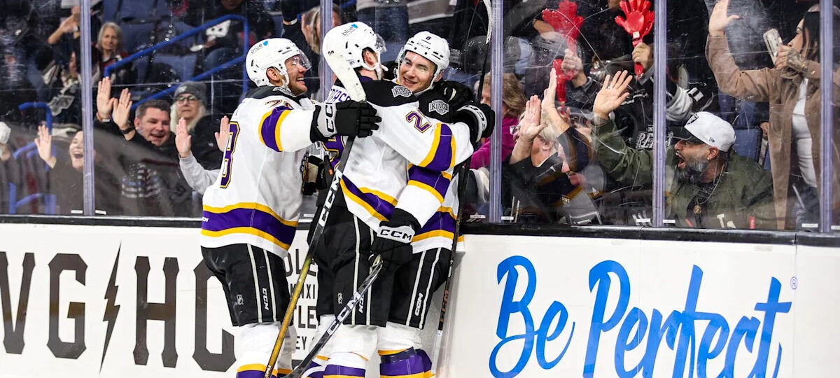 Chromiak’s game-winning goal leads Reign to first home win of the season