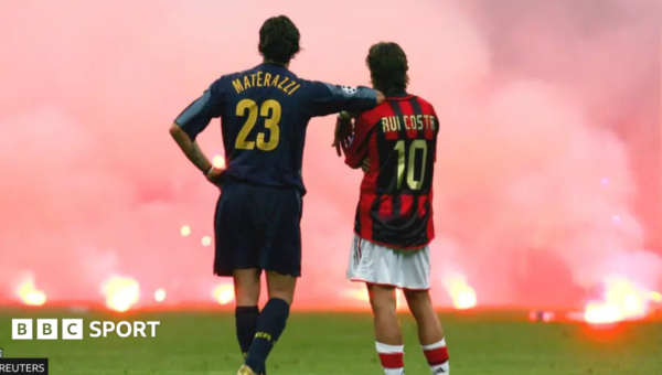 AC Milan v Inter and the tale of an iconic image