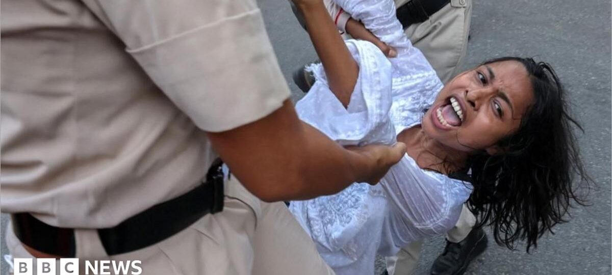 Indian police accused of sexual harassment against journalists at protest
