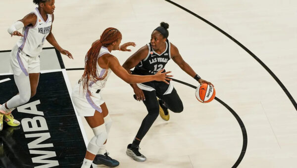The hunted back to being hunters; Aces swept by Valkyries in playoff semis
