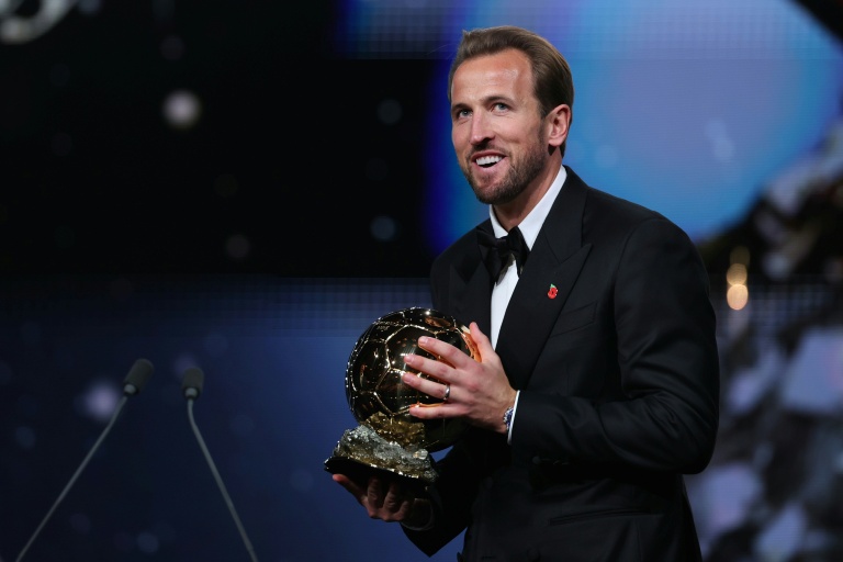 Kane says Ballon d'Or win 'feels like a dream' as tributes pour in