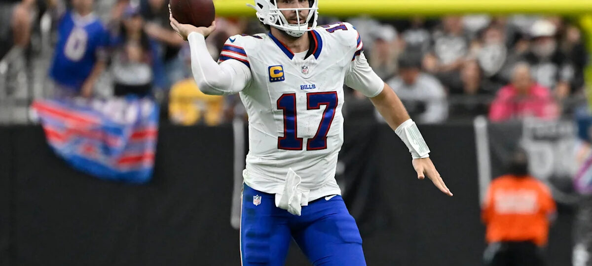 Bills hang on to top feisty Raiders as Josh Allen out-dueled Kirk Cousins