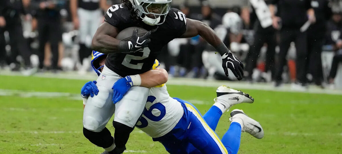 Raiders' run game sputters again as Ashton Jeanty struggles behind shaky blocking