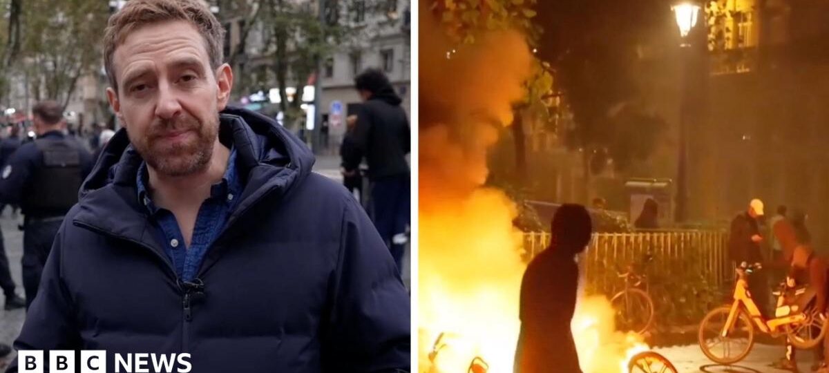 Watch: Clean up begins after French riots but police remain