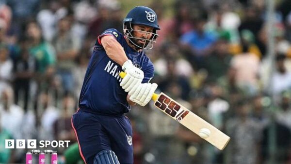 Namibia take lead in ODI series against Ireland