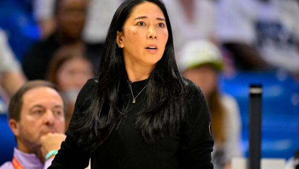 Valkyries coach Natalie Nakase reportedly ‘fine’ after sideline collapse during Game 3 vs. Wings
