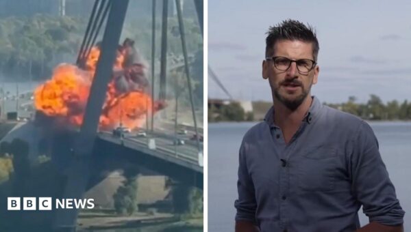 Watch: What we know about Russian strikes on Kyiv bridges