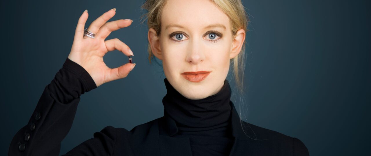 Elizabeth Holmes' most famous photo started with a simple request from a photographer