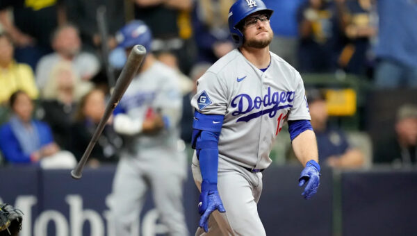 Dodgers shut down by Brewers in NLCS opener as lineup struggles again