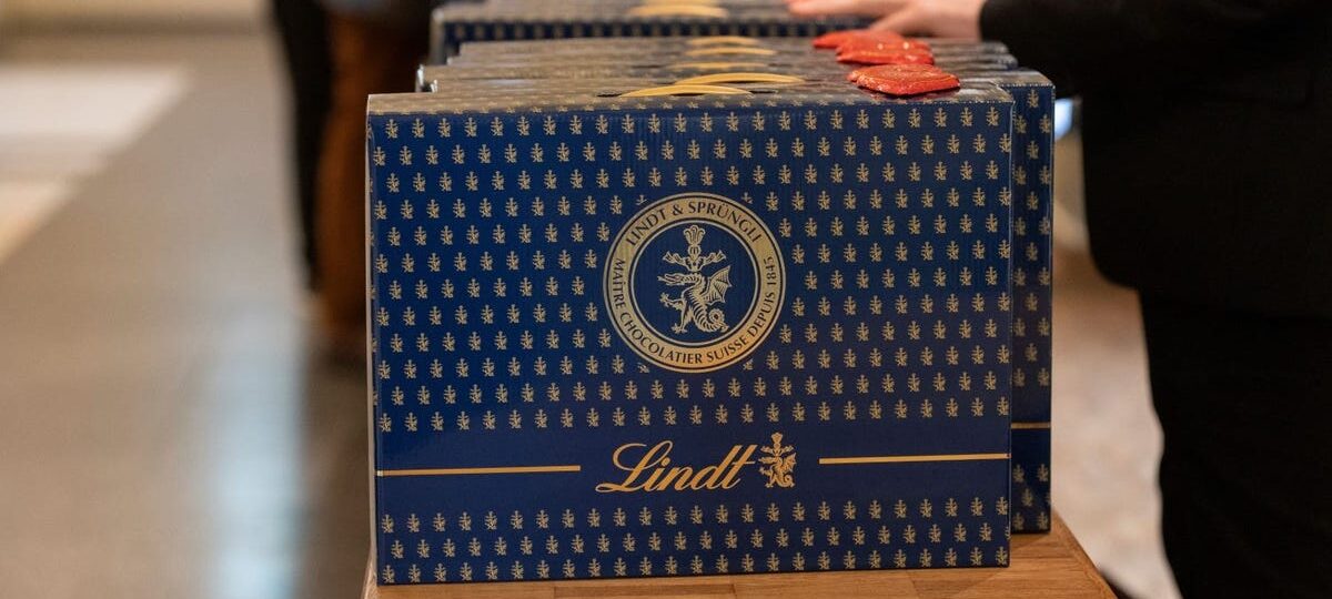 Wealthy Swiss investors have a weird flex: a blue briefcase filled with 10 pounds of chocolate