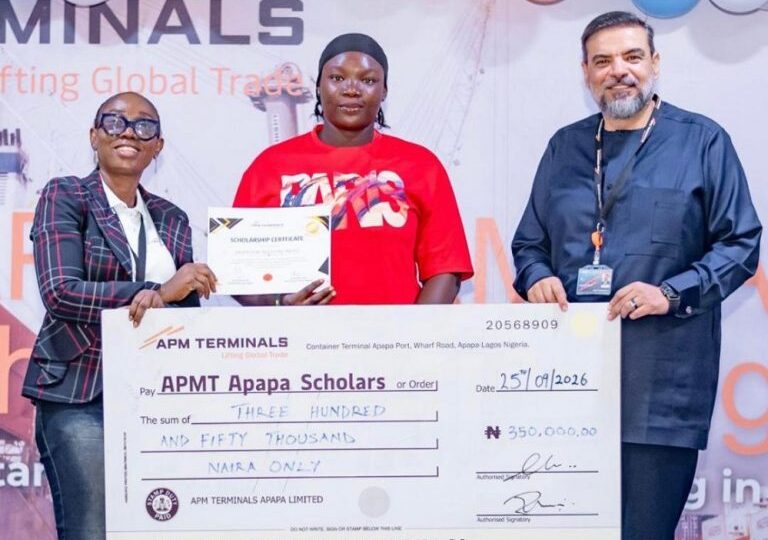 APM Terminals Awards Scholarships to 50 Apapa Students