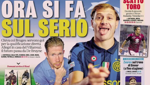 Today’s Papers – Things get serious for Inter and Napoli, embittered Spalletti