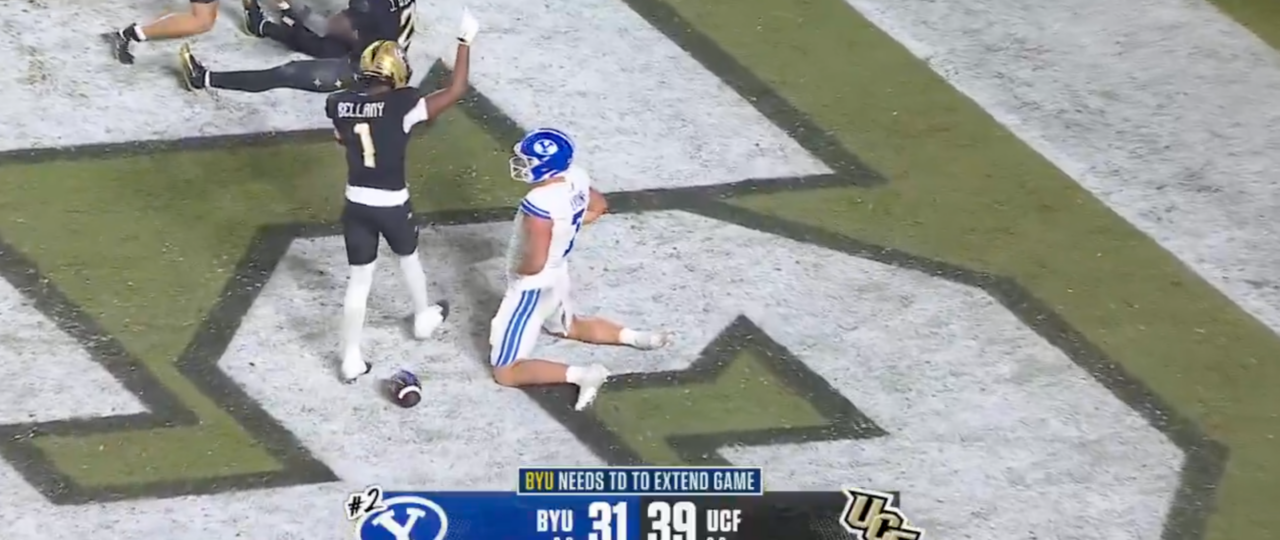 Sports media world reacts to chaotic ending of UCF’s upset over BYU