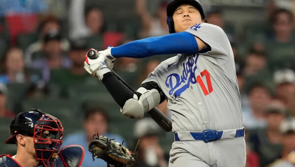 Shohei Ohtani’s bat has gone quiet, but the Dodgers keep winning for now