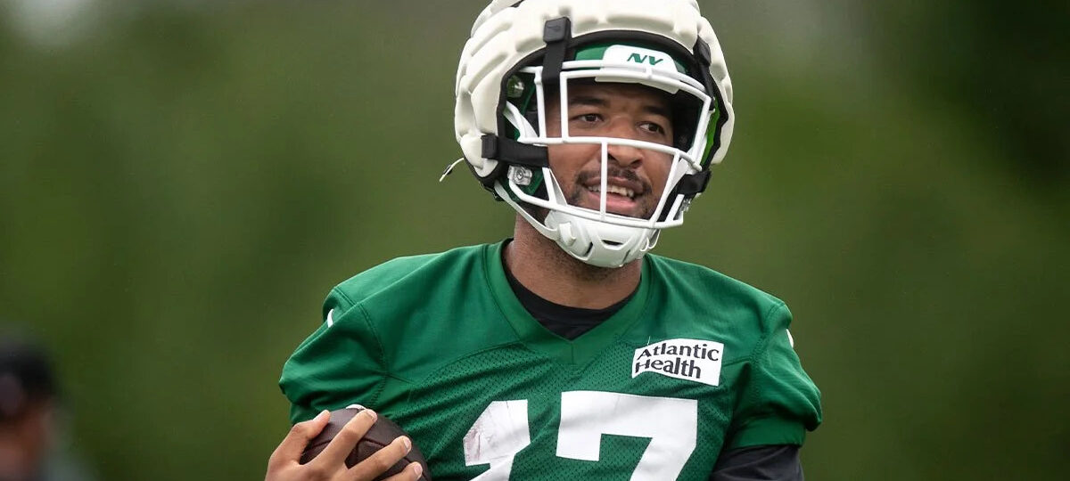 Tim Patrick immediately doubles down on wild take comparing Jets’ offense to 2024 Lions, but he knows it could ‘backfire’