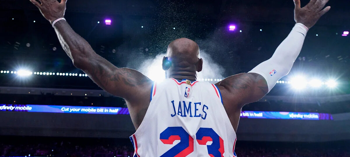 LeBron James is in Philly and that’s a good thing. The 76ers title hopes still ride on Joel Embiid