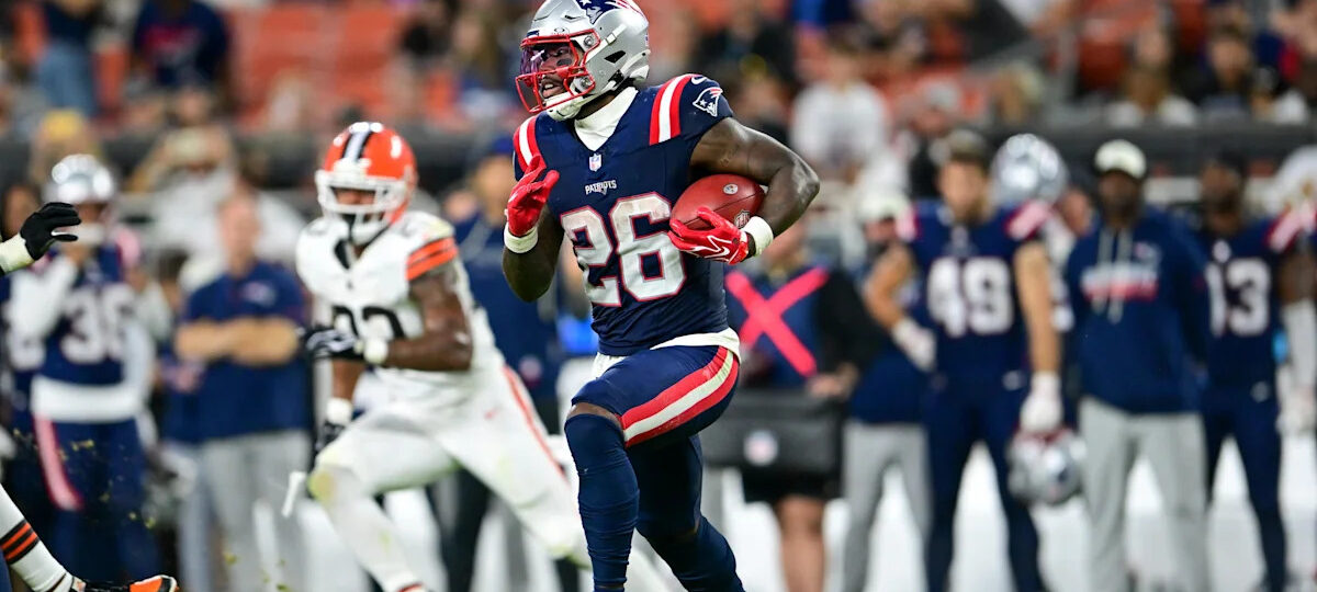 Patriots sign running back Hassan Haskins, cornerback D’Shawn Jamison to practice squad