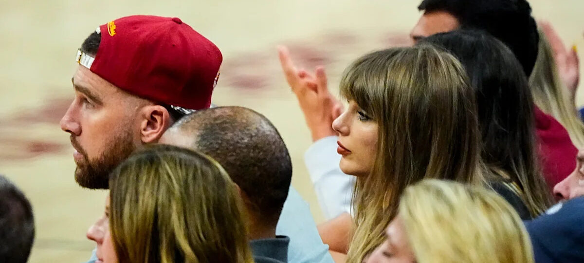 Travis Kelce makes appearance at Game 5 of ALDS. Where is Taylor Swift?