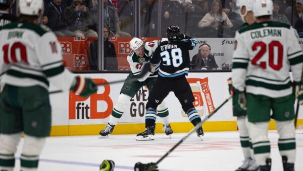 Fight night at the Delta Center turns into a hockey game