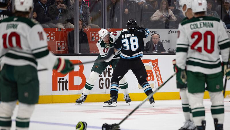 Fight night at the Delta Center turns into a hockey game