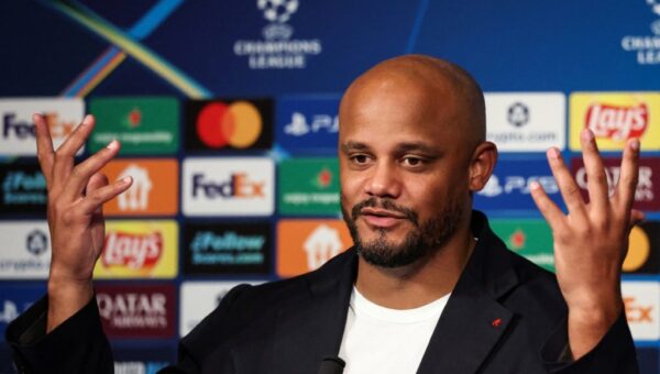‘Weeks, not days’ in Kompany recovery, say Bayern
