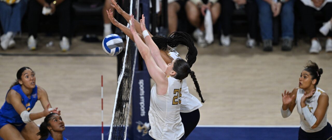 GT Volleyball swept 3-0 by Pitt