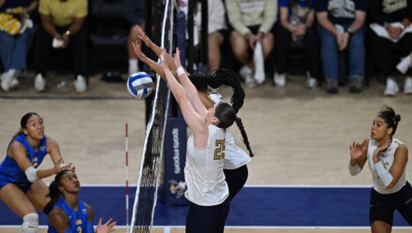 GT Volleyball swept 3-0 by Pitt