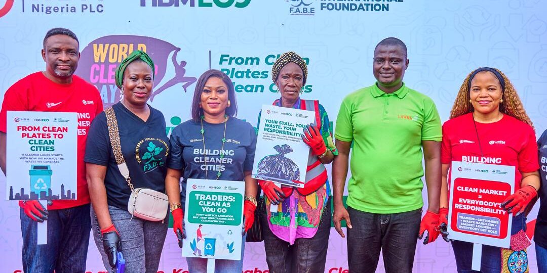 Driving Change Where It Counts: HBM Nigeria takes sustainability to Oyingbo market