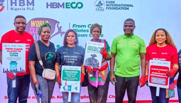 Driving Change Where It Counts: HBM Nigeria takes sustainability to Oyingbo market