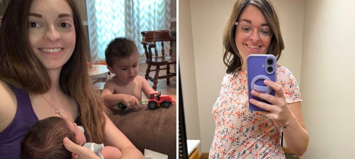 I'm having my third child at 39. It's a different experience from when I was pregnant with my other 2 boys.