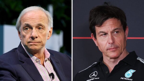 Ray Dalio and billionaire F1 boss Toto Wolff traded tips on how to get the best out of staff using 'tough love'