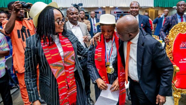 Otti gives debate champions ₦1m each, awards captain scholarship