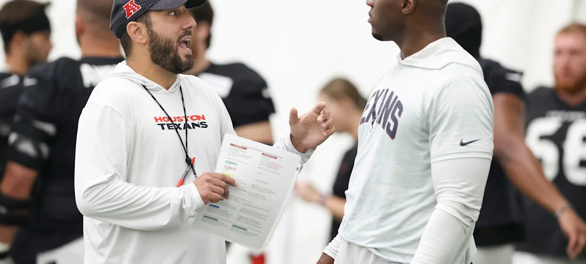 What did Texans OC Nick Caley say ahead of Week 5 game vs Titans?