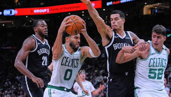 Jayson Tatum hits a buzzer-beating jumper in OT to give the Celtics a 125-124 win over the Nets