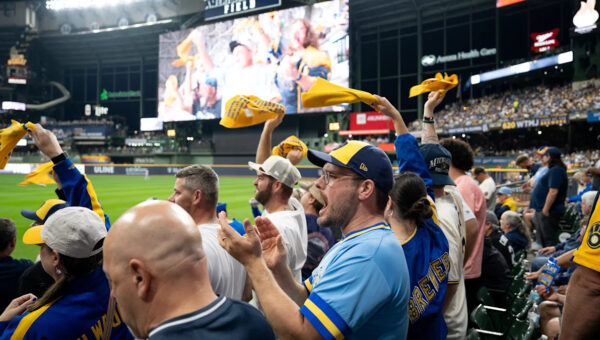 How loud, exactly, was the Brewers crowd for Game 1?