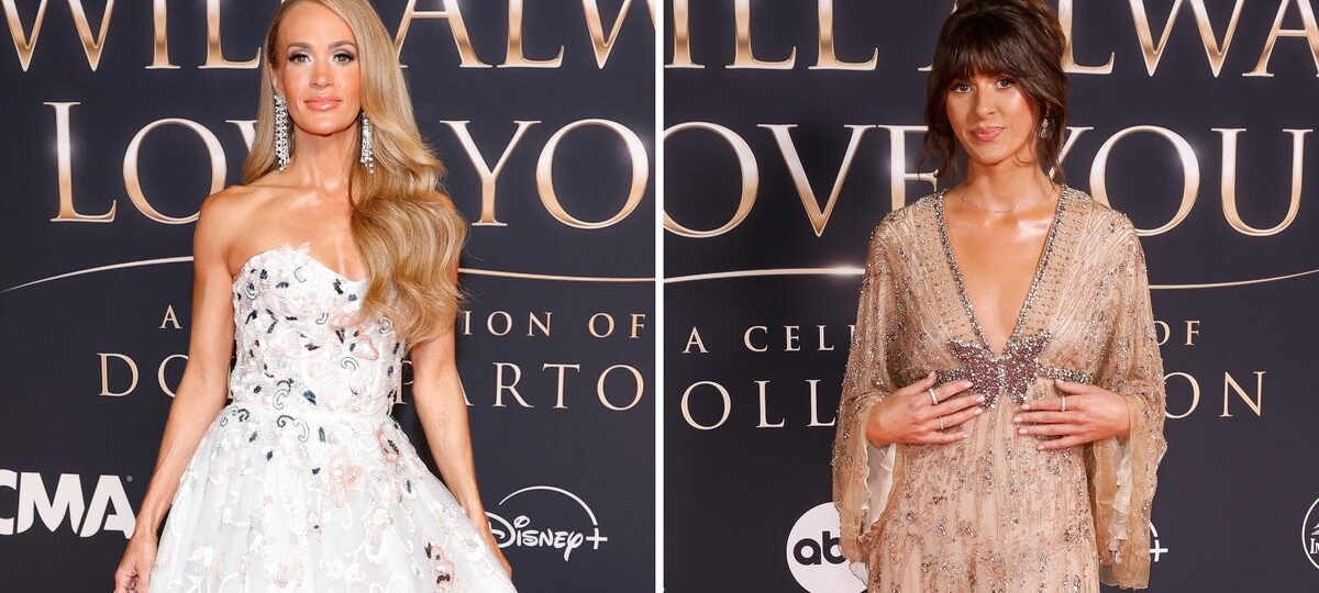 8 of the best-dressed celebrities at the CMA's Dolly Parton celebration