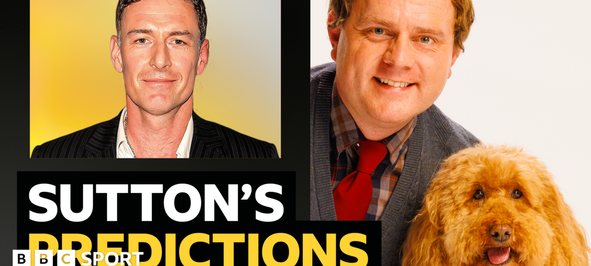 Sutton’s predictions v Waffle the Wonder Dog and his owner, Simon
