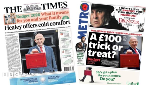 The Papers: 'Healey offers cold comfort' and 'A £100 trick or treat?'