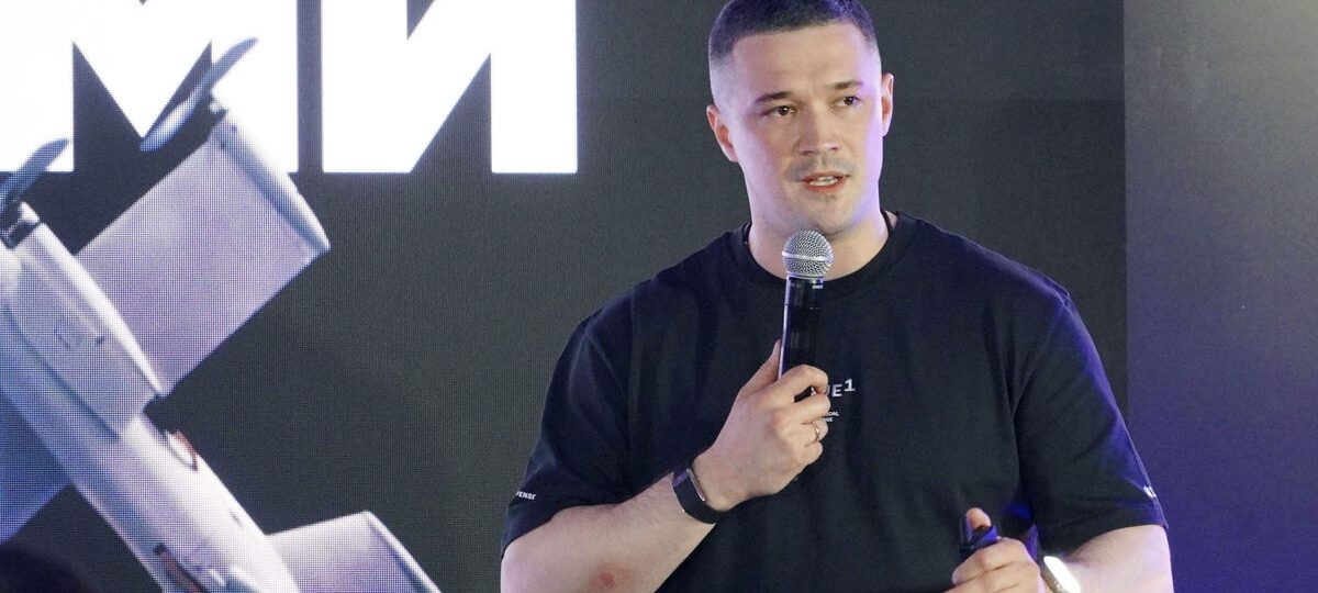Ukraine’s ex-defense minister unveiled a new interceptor built for Russia’s fastest drones. He wants AI to help fly it.