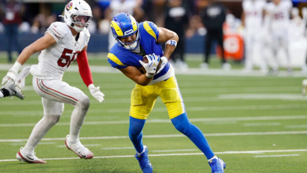 Puka Nacua leaves practice early with calf injury