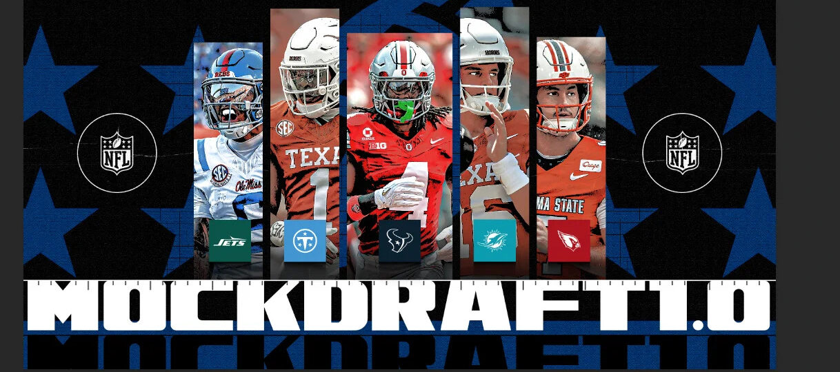 2027 NFL mock draft 1.0: 5 quarterbacks land in Round 1, but WR Jeremiah Smith lands at No. 1