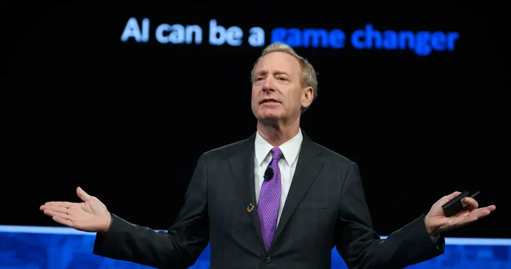 Microsoft president says UK is best placed to drive AI regulation