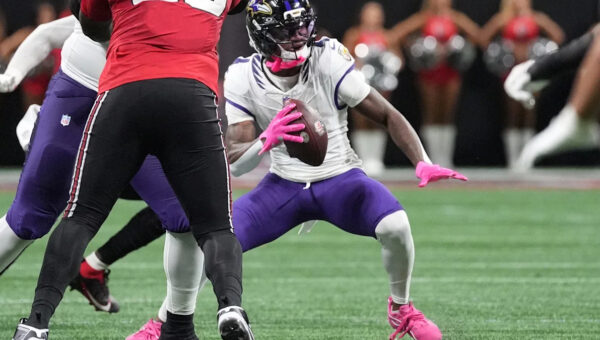 Sixty-six yards for Zay Flowers in road win