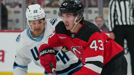 Devils' rally falls short in 5-3 loss to Mammoth