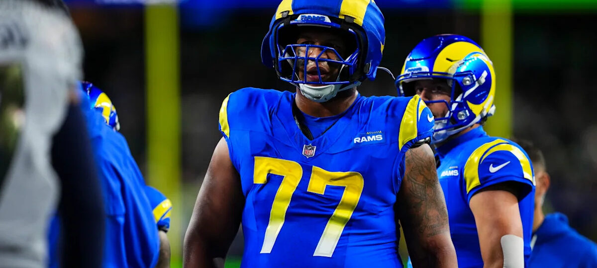 Hearing officer Derrick Brooks reduces Alaric Jackson's suspension to one game