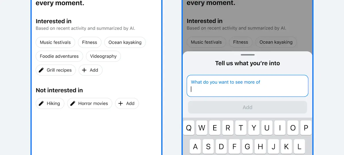 Facebook is giving users more control over their algorithm