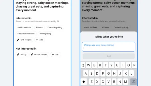 Facebook is giving users more control over their algorithm