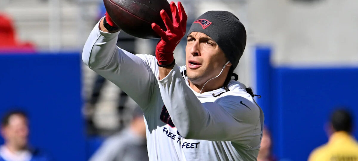 Patriots WR Mack Hollins comments on injury, chances of playing