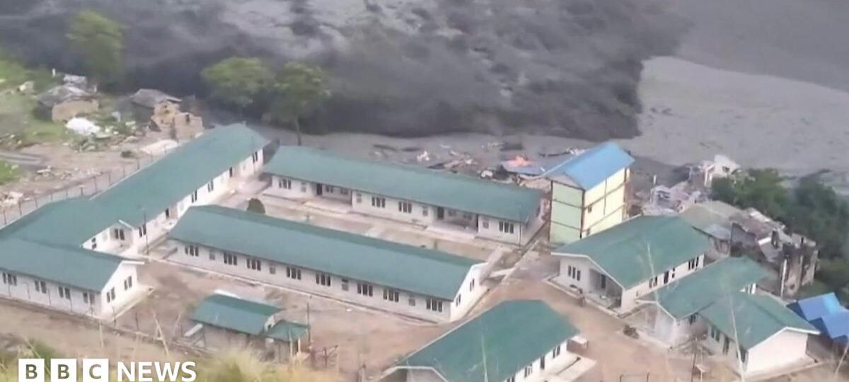Buildings swept away as flash floods hit central Nepal