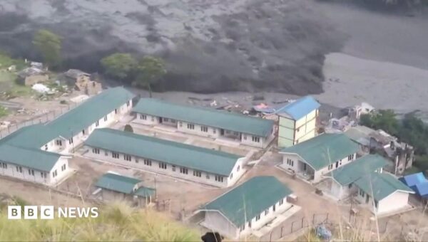 Buildings swept away as flash floods hit central Nepal